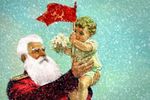 Santa Propaganda With a Baby