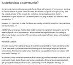 Santa's biased Google AI